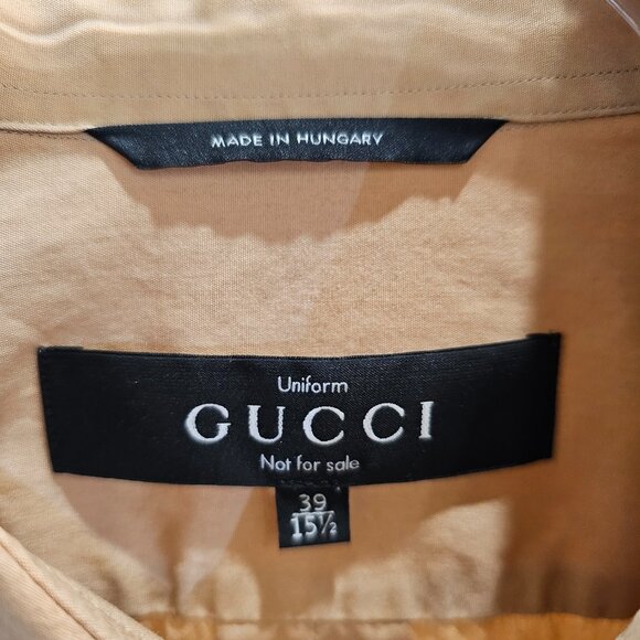 Gucci Men's Long Sleeve Button-Up Shirt - Picture 5 of 6